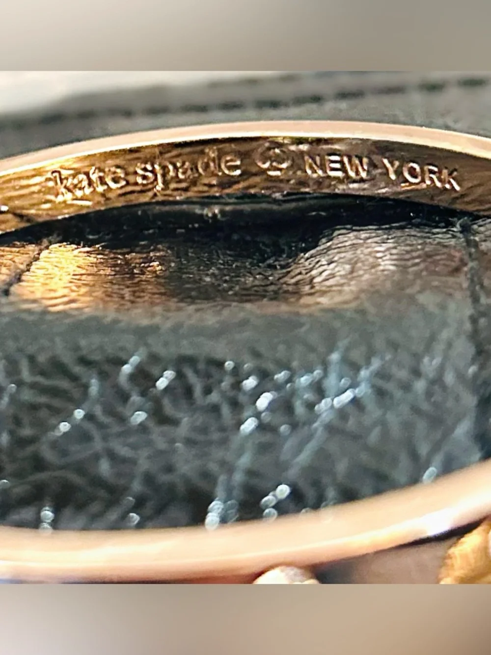 *NWOT (bag included) kate spade Rose Gold Crystal-Studded Bangle - Picture 9 of 15